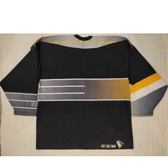 CCM Pittsburgh Penguins NHL Jersey Size XL Gradient Alternate 90s Vintage - Picture 2 of 4